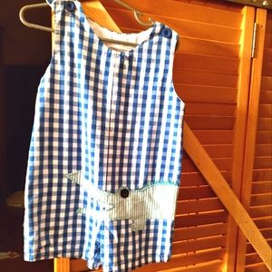 Toddler Boy Lil Cactus Shortalls